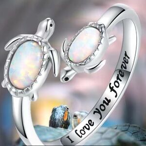 3/$25, 4/$30 Sea Turtle Ring Size OZ Open